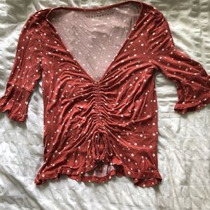 Rouched front top